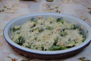 Broccoli gratinat