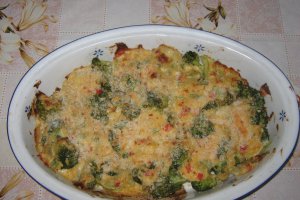 Broccoli gratinat