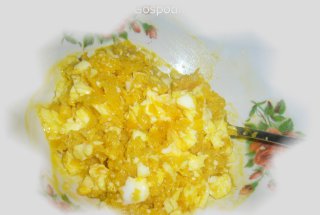 Mancare de oua pentru bebe