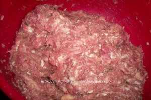 Rulada din carne tocata