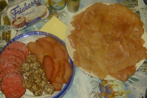 Rulou din piept de pui