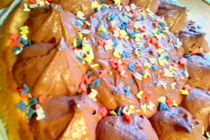 Tortulet cu crema de ciocolata