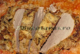 Muschiulet de vitel in crusta aromata