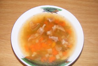 Ciorba de porc usoara