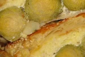 Varza de Bruxelles gratinata