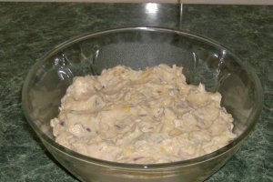 Salata de oua cu macrou afumat