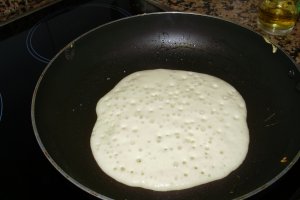 Pancakes cu mascarpone