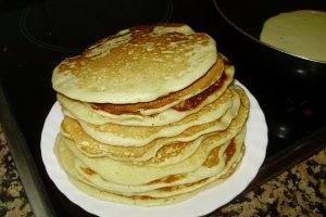 Pancakes cu mascarpone
