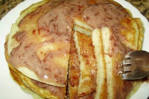 Pancakes cu mascarpone