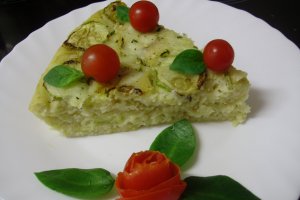 Tarta aperitiv cu dovlecel si branza