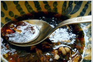 Muschiulet la cuptor cu ceapa caramelizata