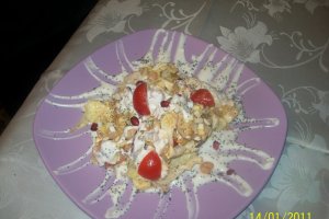 Salata de oua cu creveti