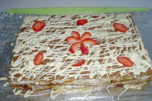 Prajitura cu crema caramel