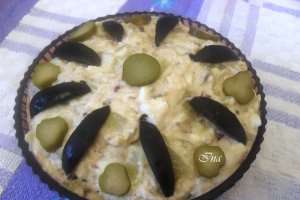 Salata cu macrou afumat