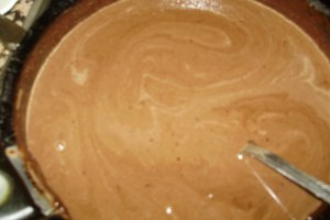Pancakes cu ciocolata si frisca