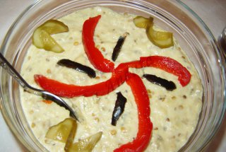 Salata de vinete cu maioneza