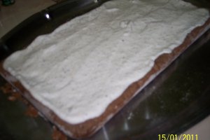 Prajitura cu miere, nuca si cacao