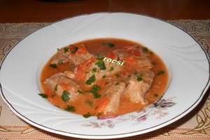 Muschi de porc in sos