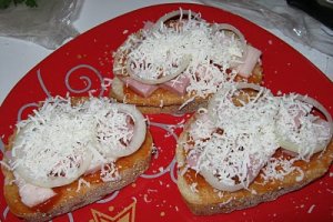 Pizza pe pâine