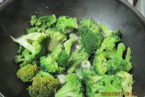 Friptura de pui cu brocoli