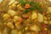 Mancare de cartofi cu porumb si carnati-5