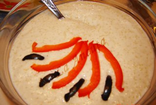Salata de icre cu ceapa