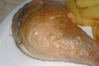 Pulpe pe pat de sare aromata