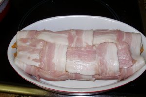 Drob de pui in bacon