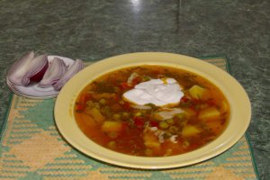 Ciorba de purcel cu zeama de varza