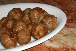 Chiftelute de vita la cuptor