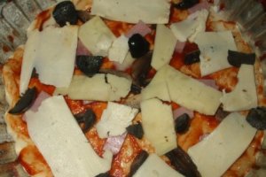 Pizza cu ciuperci