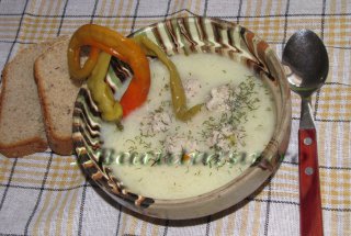 Ciorba de perisoare a la grec