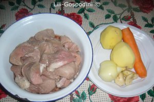 Chiftelute la cuptor