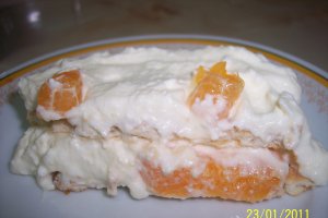 Prajitura cu branza si clementine