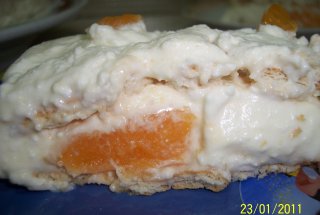 Prajitura cu branza si clementine