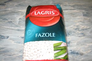 Iahnie de fasole cu carnati de casa