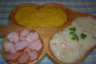Ciulama cu piept afumat