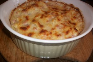 Gratin de conopida si jambon