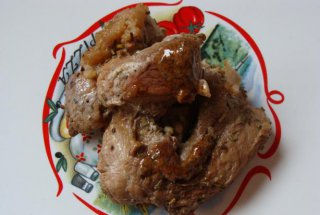 Friptura de porc cu rozmarin si usturoi