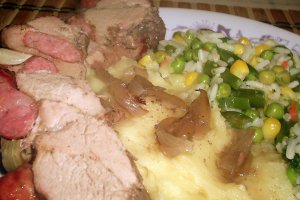 Muschi de porc impletit