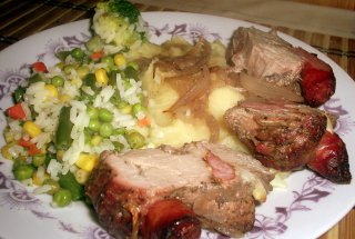 Muschi de porc impletit