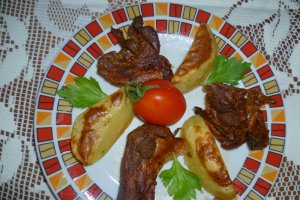 Pulpa de curcan la cuptor