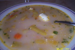 Ciorba de fasole verde