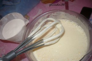 Amandina cu crema caramel