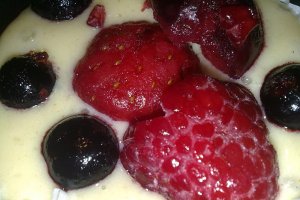 Muffins sau briose cu fructe de padure asortate