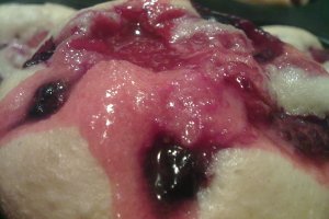 Muffins sau briose cu fructe de padure asortate