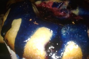 Muffins sau briose cu fructe de padure asortate