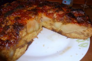 Tarta cu mere si dulceata de gutui
