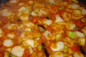 Ghiveci de legume cu galusti