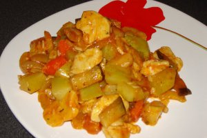 Ghiveci de legume cu galusti